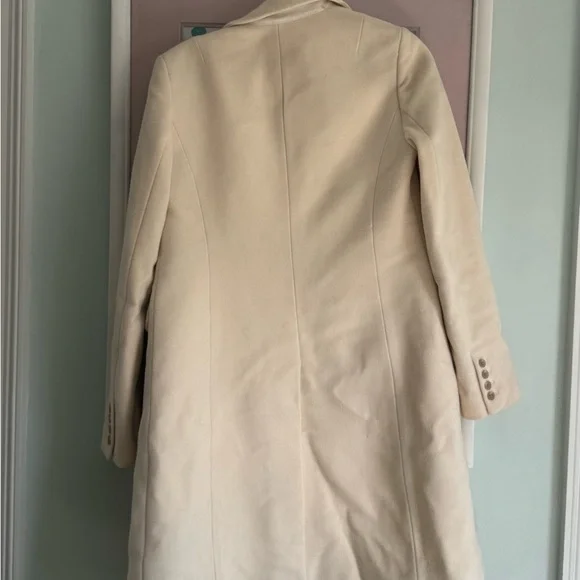 J. Crew Cream Women's Coat - Picture 8 of 8